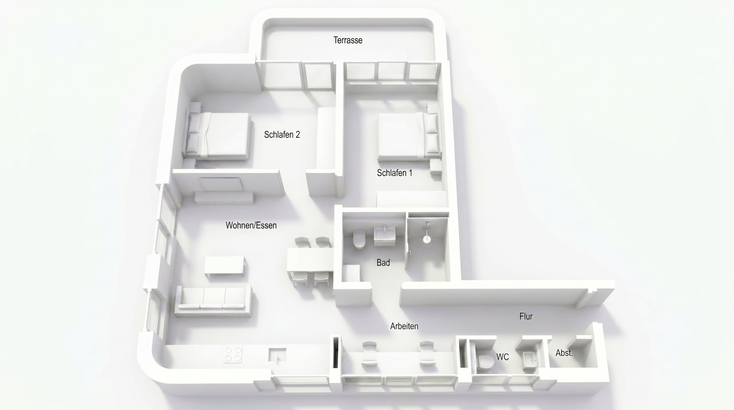 Foto 5 der Wohnung A 00.01