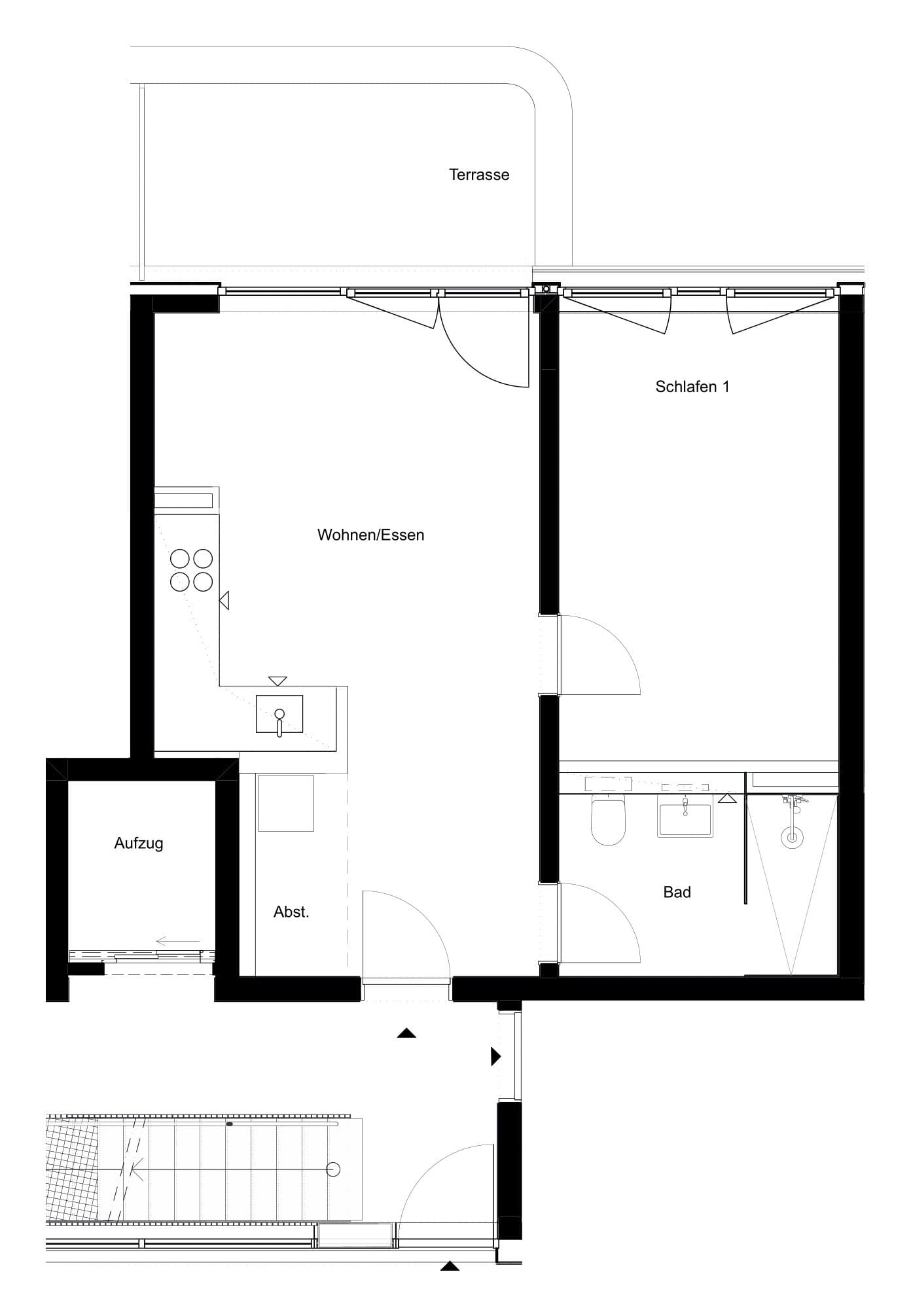 Foto 6 der Wohnung A 00.04